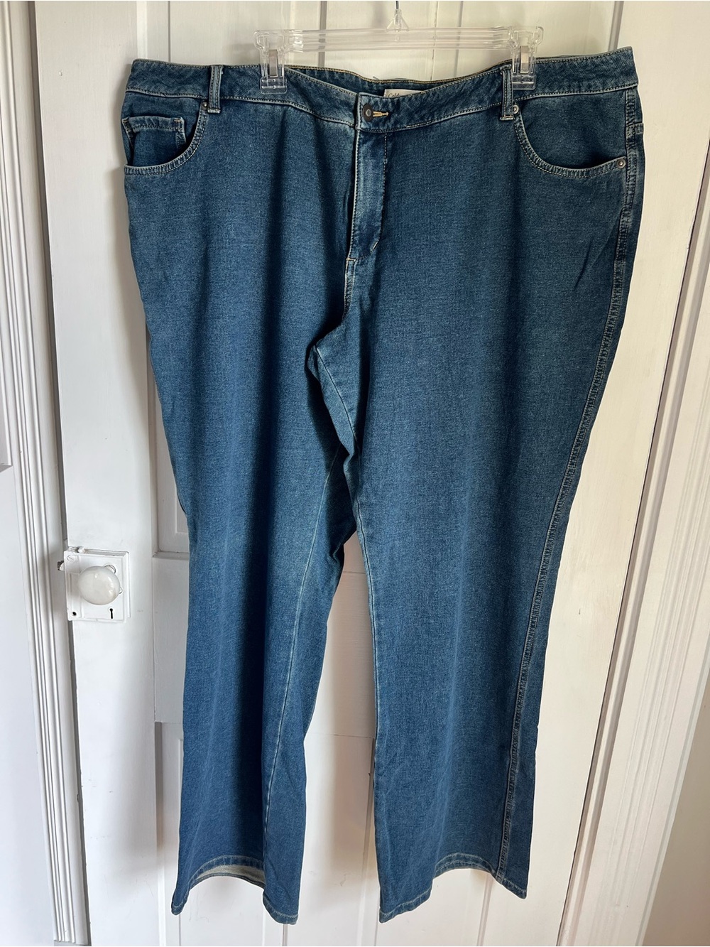 Coldwater Creek Women’s Relaxed Fit Stretch Blue Denim Jeans size 24
